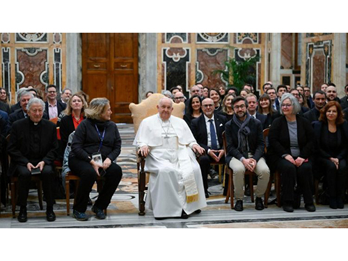 Popiežius: žurnalistas yra tarsi gydytojas, mylintis žmones ir gydantis žaizdas