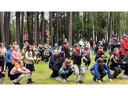 Mažeikių pradinukai šventė Vaiko dieną